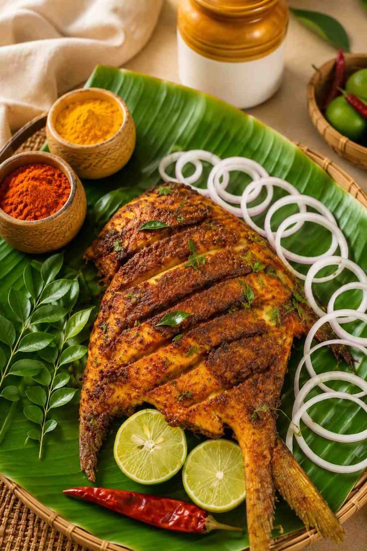 A fisherman's spice cure technique from Quilon