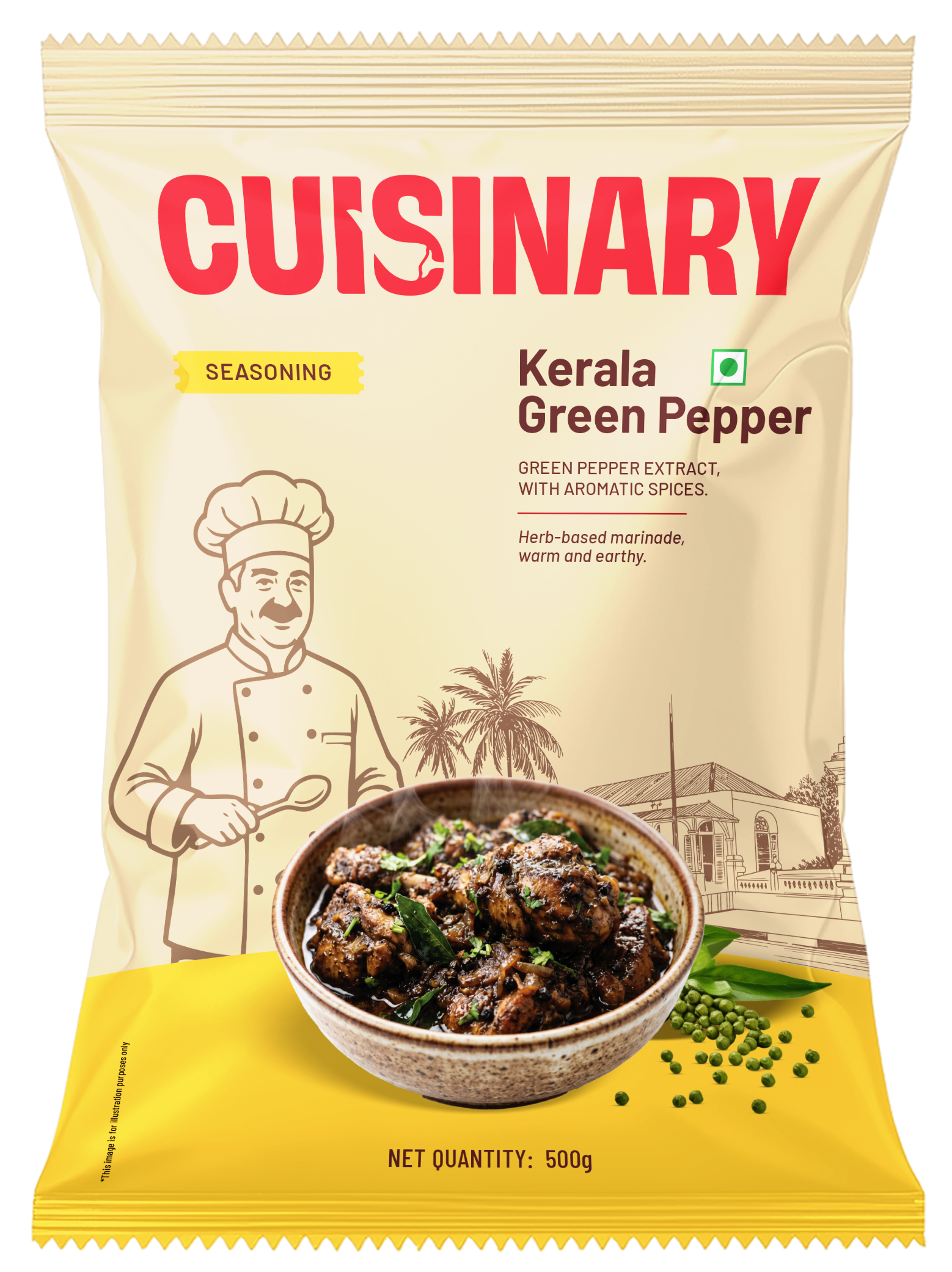 KERALA GREEN PEPPER MARINADE
