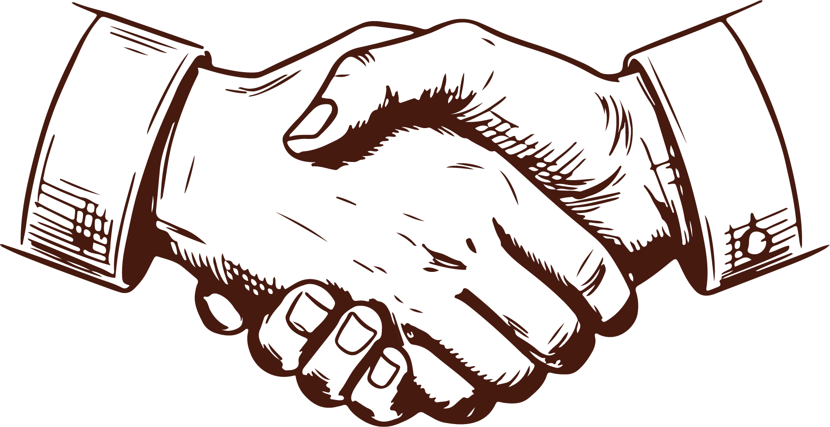 Handshake illustration